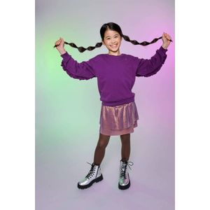 Quapi - x Monique Smit - Sweater - Donkerpaars