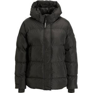 Superdry gewatteerde winterjas zwart