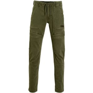 PME Legend tapered fit broek Flightrider donkergroen