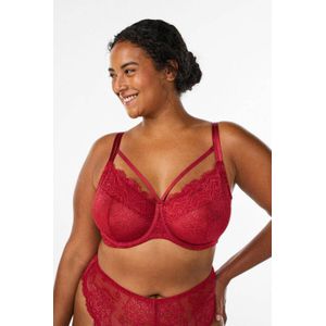 Zizzi - LELSA - Beugelbh - Rood - Niet-voorgevormd