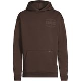 Croyez hoodie met backprint bruin
