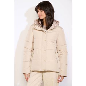 LOLALIZA gewatteerde jas beige