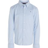 Tommy Hilfiger gestreept overhemd FLEX ITHACA lichtblauw/wit