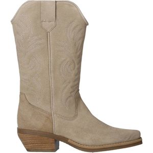 Foot Focus Zeta suède cowboylaarzen beige