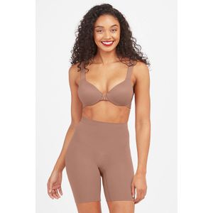 SPANX Everyday Seamless Shaping seamless medium corrigerende short donkerbeige