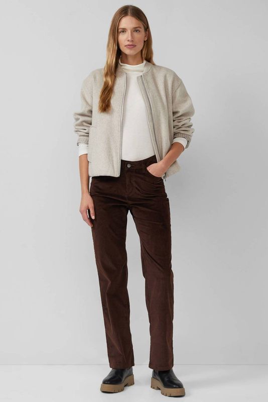 s.Oliver - Ribbroek - Casual Corduroy - 5-Pocket Ontwerp - Katoenmix