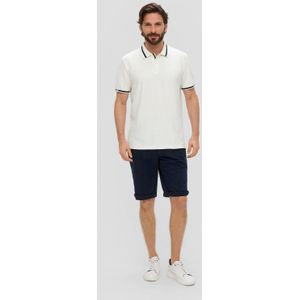 s.Oliver polo wit/zwart