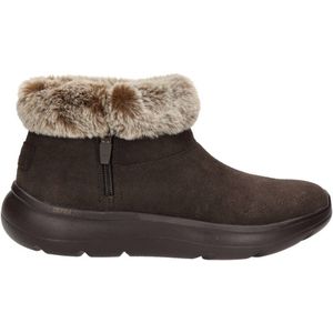 Skechers On-the-Go Encore gevoerde suède enkelboots bruin