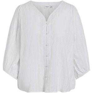 EVOKED VILA blouse VIMILLAN wit