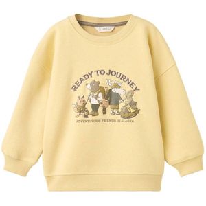 Mango Kids - Sweater - Geel