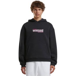 Mister Tee hoodie met backprint zwart