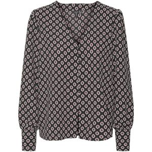 VERO MODA blousetop VMIMOA met all over print lavendel/paars