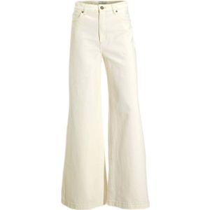 Abrand Jeans high waist wide leg jeans wit