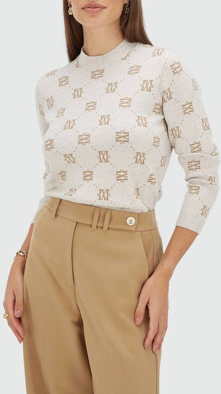 Fae Sweater - Light Warm Grey Melange XXL