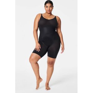 SPANX Thinstincts 2.0 medium corrigerende Closed-Bust Mid-Thigh bodysuit zwart