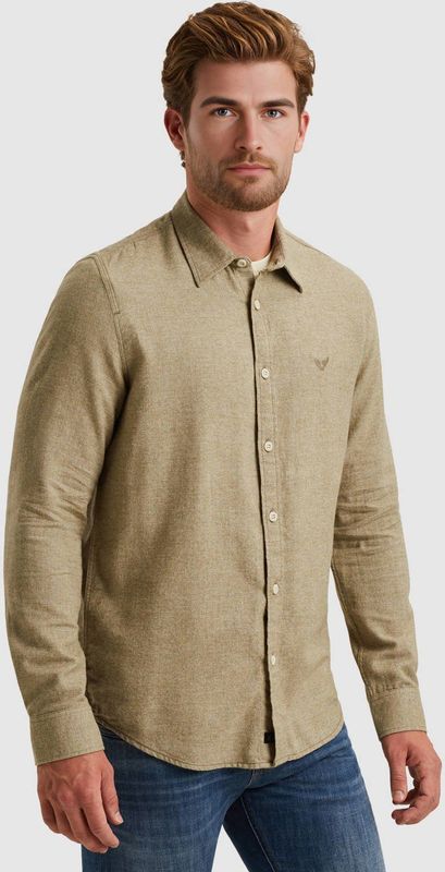 PME Legend - Casual Overhemd - Groen - 100% Katoen