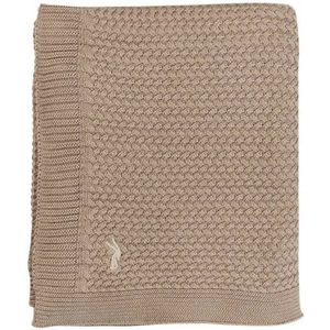Mies & Co baby wiegdeken soft knitted 80x100 cm dune