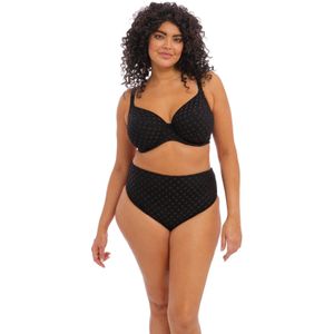 Elomi niet-voorgevormde crochet beugel bikinitop Bazaruto zwart