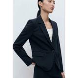 Mango - Getailleerde Blazer - Donkerblauw