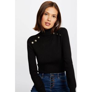 Morgan - Fijngebreide Trui - Zwart