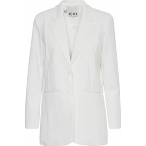 ICHI oversized blazer IHKATE van polyester wit