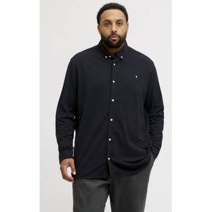 JACK & JONES PLUS SIZE regular zakelijk overhemd Plus Size zwart