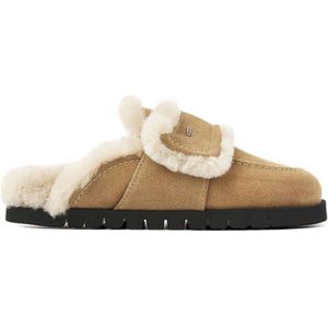 Nubikk - Teddy Fur Instappers - Beige