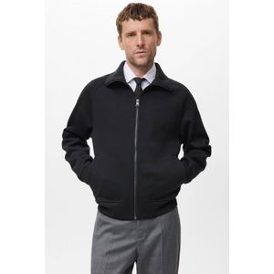 MANGO MAN Sweatvest 'Sollerz'  zwart