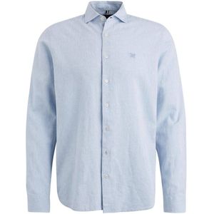 Vanguard regular fit overhemd met logo lichtblauw