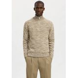 SELECTED HOMME gebreide trui taupe