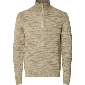 SELECTED HOMME gebreide trui taupe