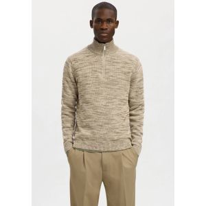 SELECTED HOMME gebreide trui taupe