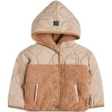 Retour X Anouk Matton gewatteerde winterjas Moya beige/zand