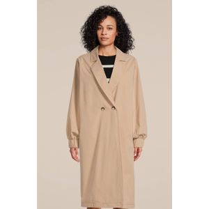 NOISY MAY trenchcoat zomer NMSOFFY zand