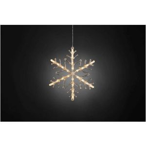 Konstsmide sneeuwvlok (op batterij) (40x40 cm) (24 LED)