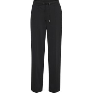 Kaffe high waist straight fit pantalon KAJENNY zwart