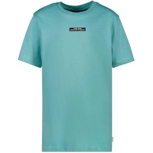 Cars T-shirt SONO met tekst turquoise
