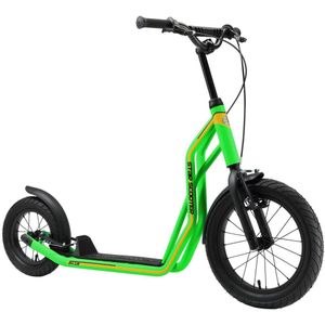 STAR SCOOTER autoped 16 inch + 12 inch, groen