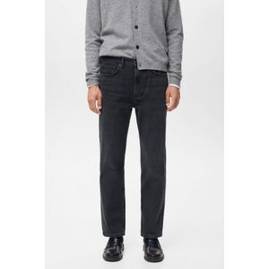 Mango Man tapered jeans grijs