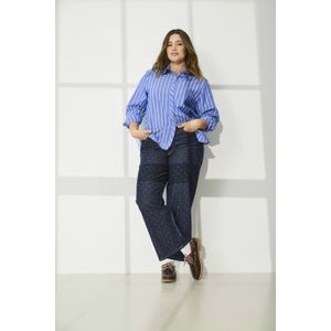 ONLY CARMAKOMA high waist wide leg jeans dark blue denim