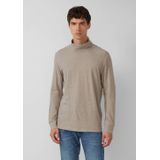 s.Oliver - Longsleeve - Dark Stone Beige - Met Col