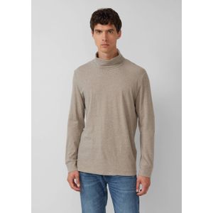 s.Oliver - Longsleeve - Dark Stone Beige - Met Col