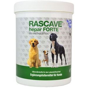 NutriLabs - RASCAVE HEPAR FORTE - Kauwtabletten voor Honden - 90 Kauwtabletten