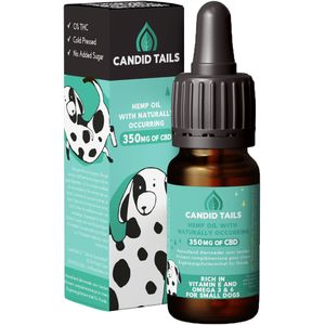 Candid Tails Hennepolie met CBD voor kleine Honden - 10 ml