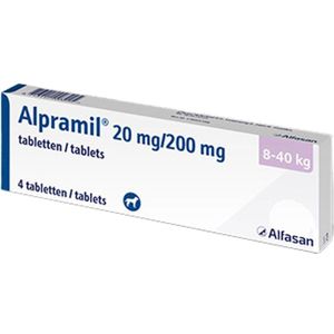 Alpramil Ontworming - Grote Hond - 4 tabletten