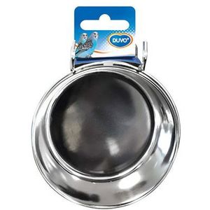 Duvo+ Inox Eetkom met Haak - S - 8 cm - 2 x