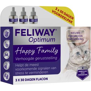 Feliway Optimum Startset + Tripack - 4 x 48 ml