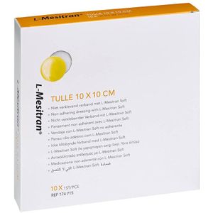 L- Mesitran Tulle - 10 x 10 cm - 10 st