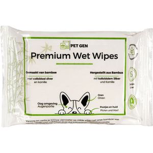 TraumaPet Premium Wet Wipes - 15 doekjes