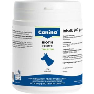 Canina Biotine Forte Tabletten - 200 g
